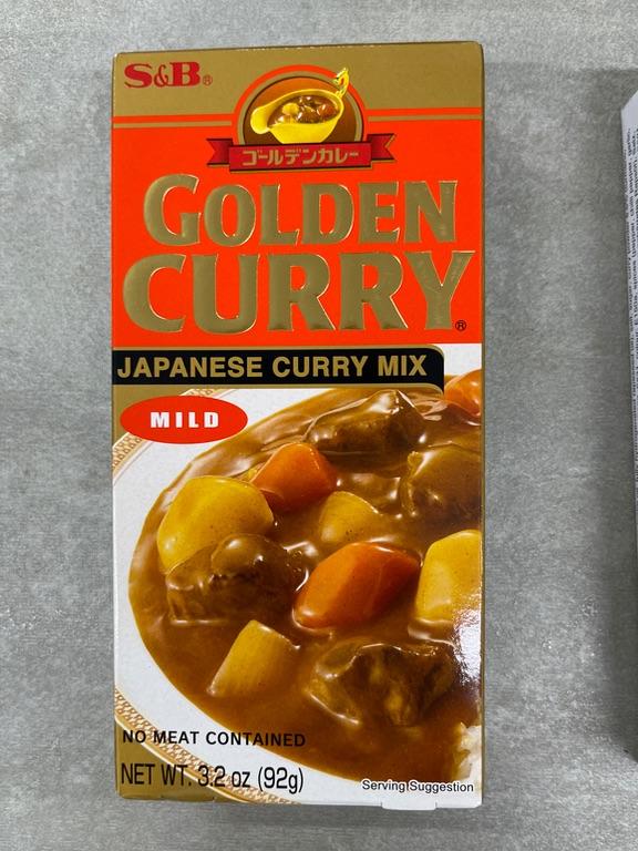 S&B Golden Curry Japanese Curry Mix Mild 92g