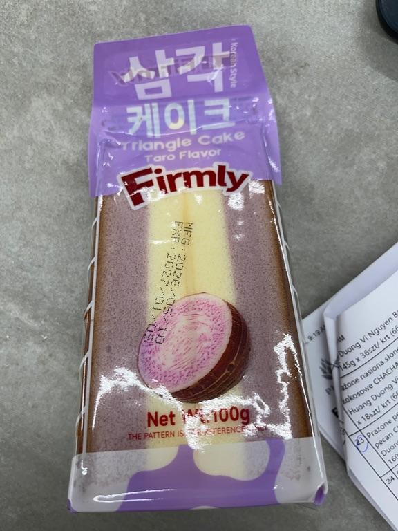 Bánh tam giác Firmly vị khoai môn 100g