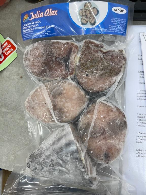 Cá ngừ cắt khúc Julia Alex 1kg