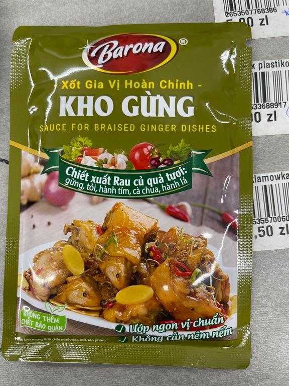 Gia vị kho gừng 80g