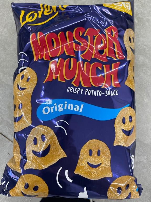 Bánh snack khoai tây Monster Munch Original 100g