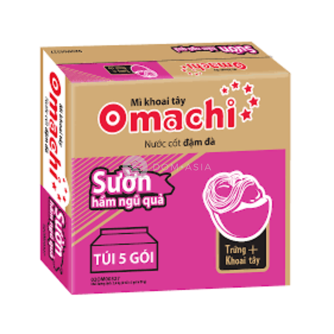 Mì Tôm Vị Sườn Hầm OMACHI 80gx30szt