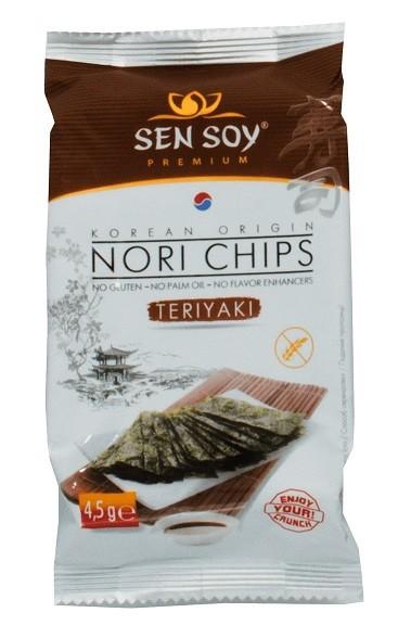 SNACKI NORI TERIYAKI SENSOY-NIEB.4,5gr x 18opk/KRT