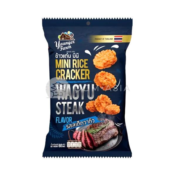 Bánh gạo mini vị bò Wagyu YOUNGER FARM 60g