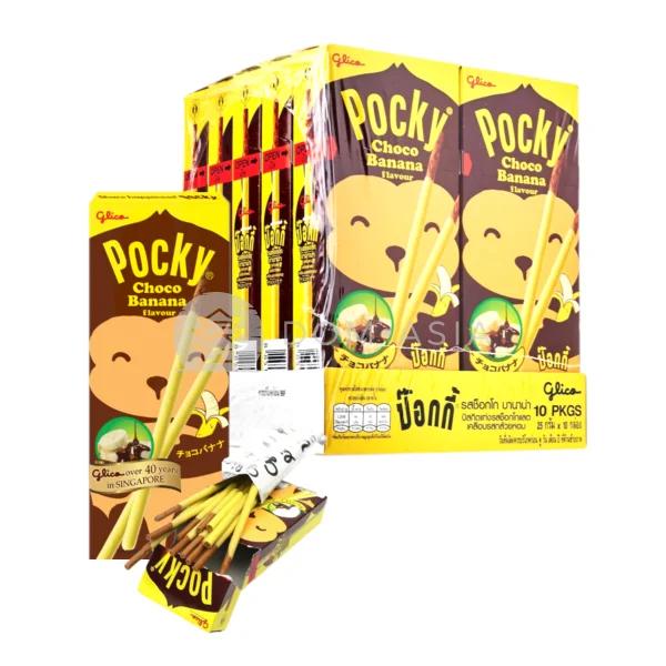 Bánh que Pocky socola vị chuối GLICO 25g