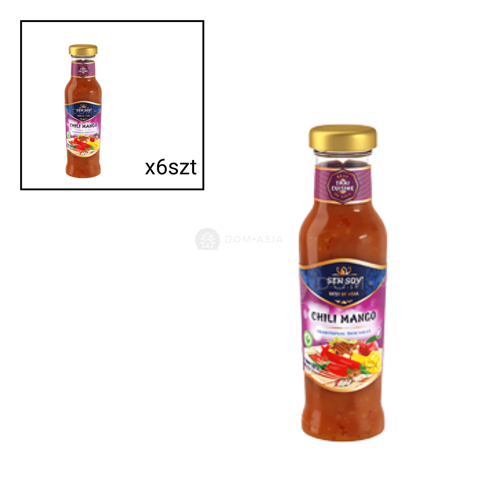 Sos chili z mango SEN SOY 320g x 6szt/ op