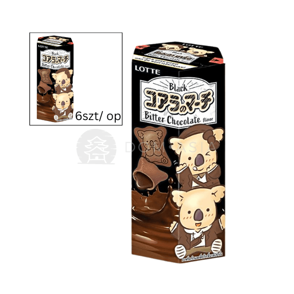 Bánh gấu Koala's March nhân socola đen LOTTE 37g