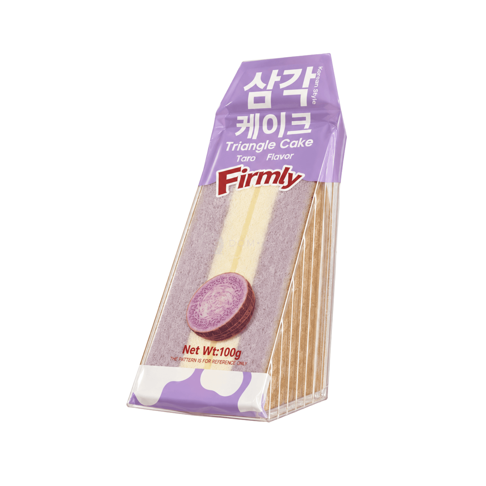 Bánh bông lan tam giác vị khoai môn FIRMLY 100g