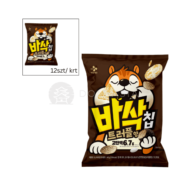 Snack khoai tây giàu protein vị nấm truffle BIBIGO 45g