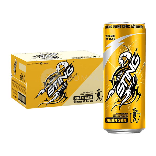 Nước tăng lực Sting vàng PEPSI 320ml