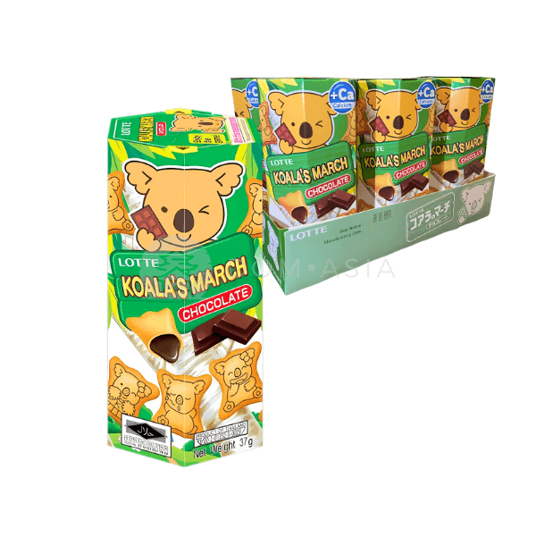 Bánh gấu Koala's March nhân socola LOTTE 37g