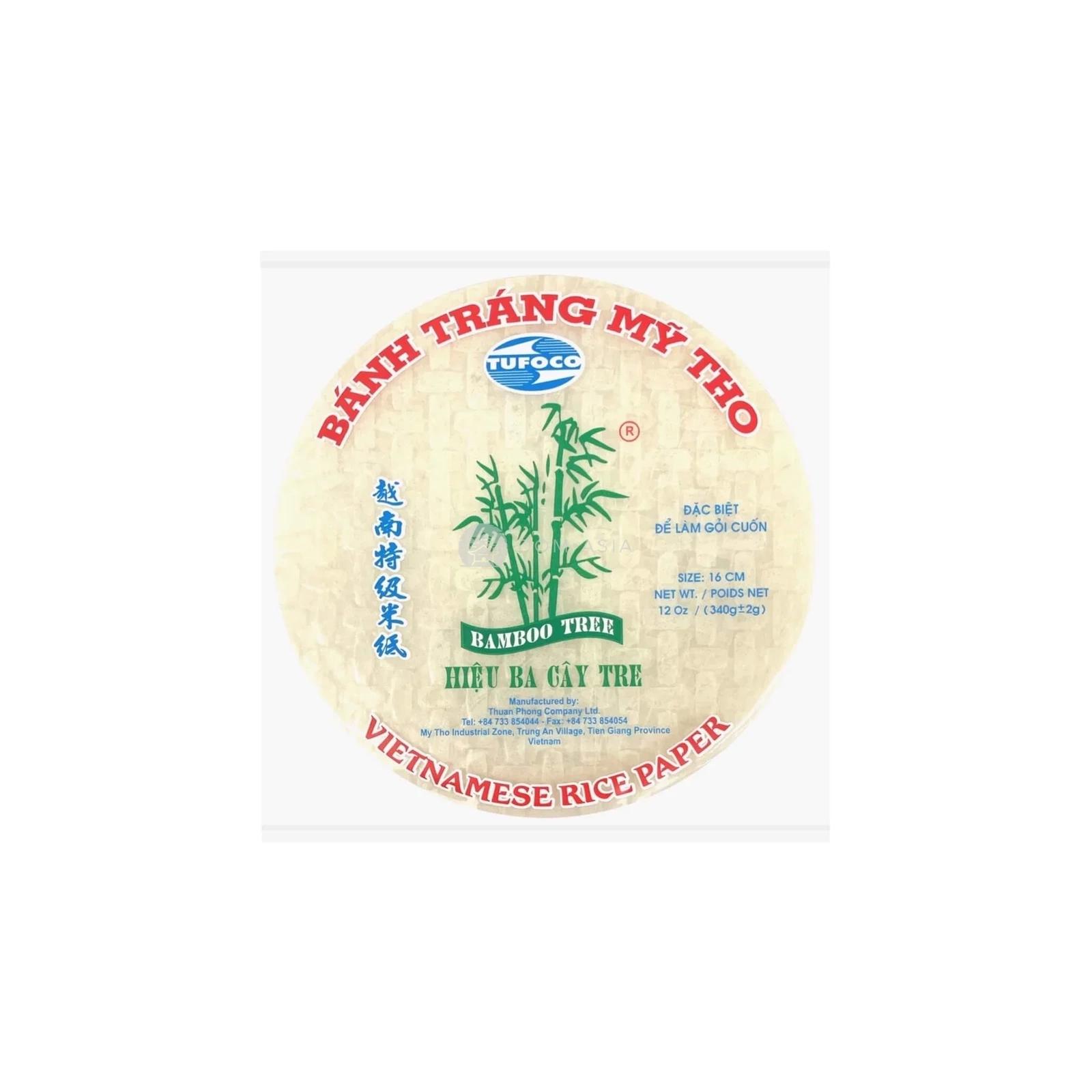 Bánh tráng Mỹ Tho BAMBOO TREE (16cm) 340g