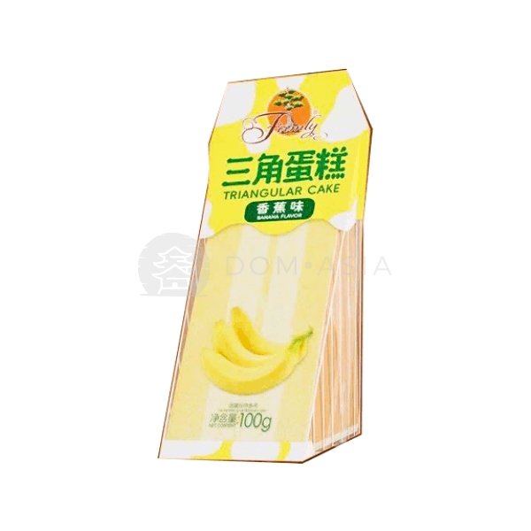 Bánh bông lan tam giác vị chuối LEX JAZZ 100g