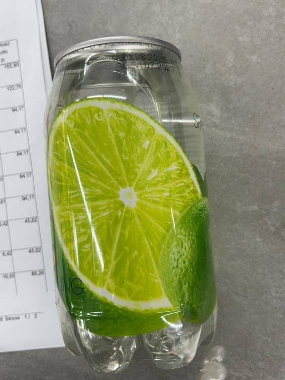 Nước uống có ga OKF Sparkling Lime Lite 350ml