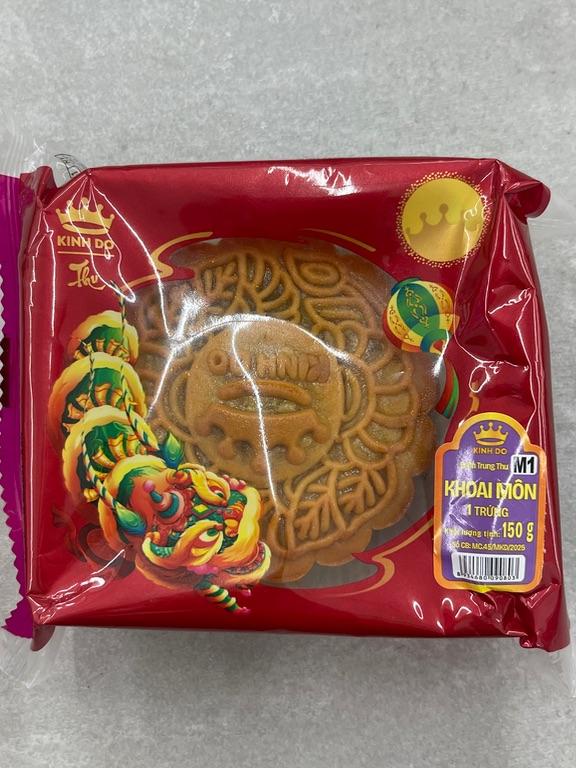 Bánh Trung Thu Kinh Đô Khoai Môn 1 Trứng 150g